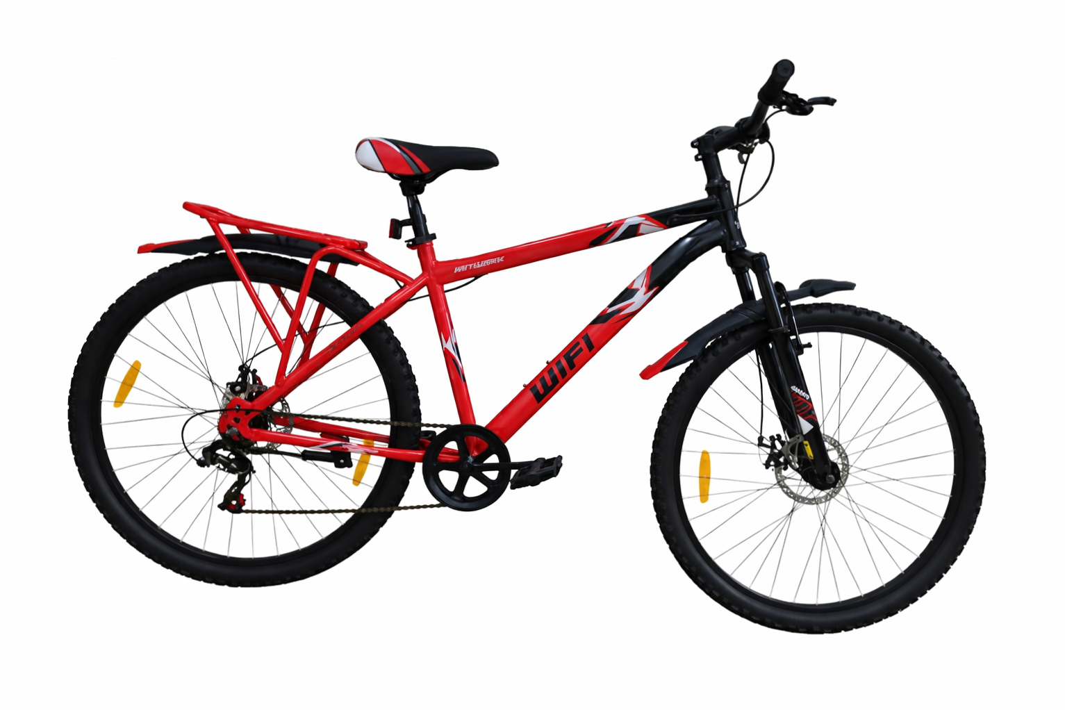 Network 21 Speed Front Suspension Disc Brakes Non IBC-Mountain Bike