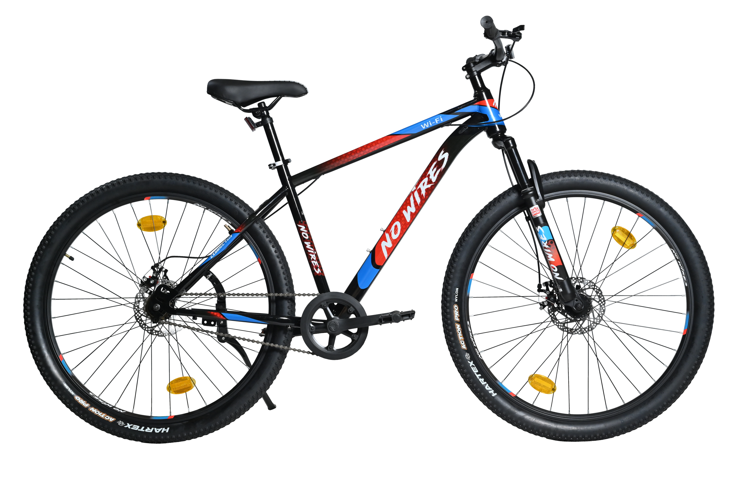 No Wires Single Speed Front Suspension Disc Brakes IBC-Mountain Bike
